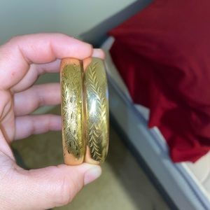 1/20 14k gold filled bangle bundle